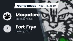 Recap: Mogadore  vs. Fort Frye  2019
