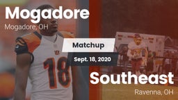 Matchup: Mogadore  vs. Southeast  2020