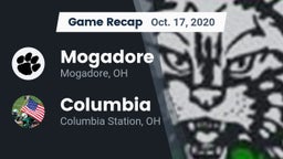 Recap: Mogadore  vs. Columbia  2020