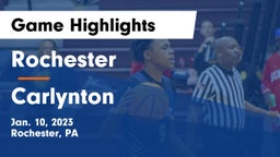 Rochester  vs Carlynton  Game Highlights - Jan. 10, 2023