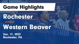 Rochester  vs Western Beaver Game Highlights - Jan. 17, 2023