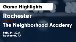 Rochester  vs The Neighborhood Academy Game Highlights - Feb. 24, 2024
