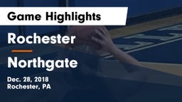Rochester  vs Northgate  Game Highlights - Dec. 28, 2018