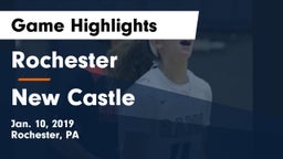 Rochester  vs New Castle  Game Highlights - Jan. 10, 2019