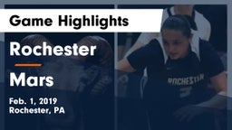 Rochester  vs Mars  Game Highlights - Feb. 1, 2019