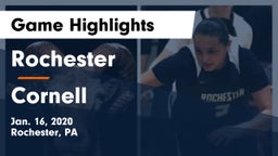 Rochester  vs Cornell  Game Highlights - Jan. 16, 2020