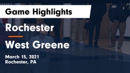 Rochester  vs West Greene  Game Highlights - March 15, 2021