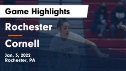 Rochester  vs Cornell  Game Highlights - Jan. 3, 2022