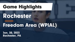 Rochester  vs Freedom Area  (WPIAL) Game Highlights - Jan. 30, 2023