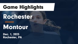 Rochester  vs Montour  Game Highlights - Dec. 1, 2023
