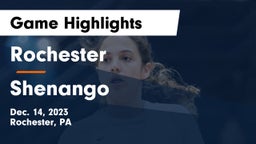 Rochester  vs Shenango  Game Highlights - Dec. 14, 2023