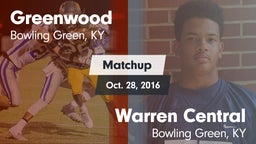 Matchup: Greenwood High vs. Warren Central  2016