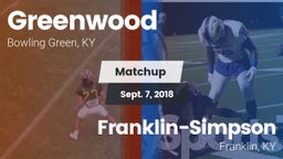 Matchup: Greenwood High vs. Franklin-Simpson  2018