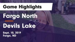 Fargo North  vs Devils Lake  Game Highlights - Sept. 10, 2019