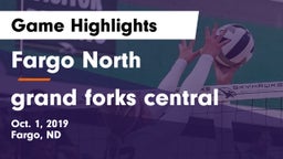 Fargo North  vs grand forks central Game Highlights - Oct. 1, 2019