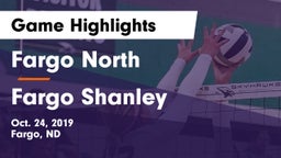 Fargo North  vs Fargo Shanley  Game Highlights - Oct. 24, 2019