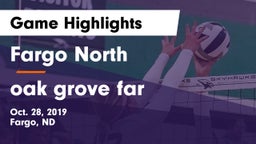 Fargo North  vs oak grove far Game Highlights - Oct. 28, 2019