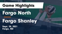 Fargo North  vs Fargo Shanley  Game Highlights - Sept. 28, 2021