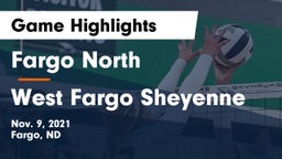 Fargo North  vs West Fargo Sheyenne  Game Highlights - Nov. 9, 2021