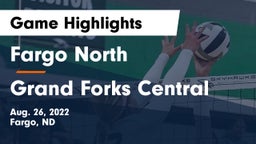 Fargo North  vs Grand Forks Central Game Highlights - Aug. 26, 2022