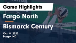 Fargo North  vs Bismarck Century  Game Highlights - Oct. 8, 2022