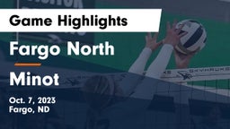 Fargo North  vs Minot  Game Highlights - Oct. 7, 2023