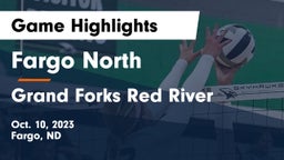 Fargo North  vs Grand Forks Red River  Game Highlights - Oct. 10, 2023