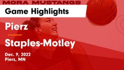 Pierz  vs Staples-Motley  Game Highlights - Dec. 9, 2022