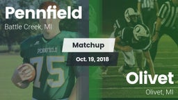 Matchup: Pennfield High vs. Olivet  2018