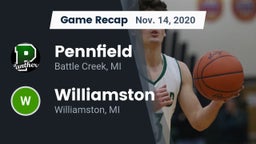 Recap: Pennfield  vs. Williamston  2020