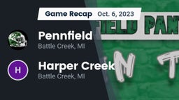 Recap: Pennfield  vs. Harper Creek  2023