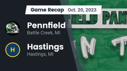 Recap: Pennfield  vs. Hastings  2023