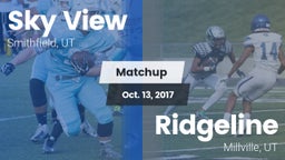 Matchup: Sky View  vs. Ridgeline  2017