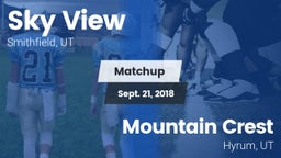 Matchup: Sky View  vs. Mountain Crest  2018