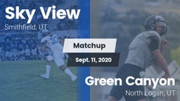 Matchup: Sky View  vs. Green Canyon  2020