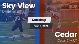Matchup: Sky View  vs. Cedar  2020
