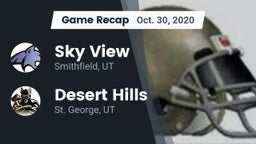 Recap: Sky View  vs. Desert Hills  2020