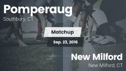 Matchup: Pomperaug High vs. New Milford  2016