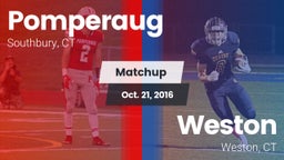 Matchup: Pomperaug High vs. Weston  2016