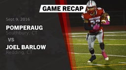 Recap: Pomperaug  vs. Joel Barlow  2016