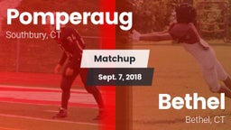 Matchup: Pomperaug High vs. Bethel  2018