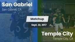 Matchup: San Gabriel High vs. Temple City  2017