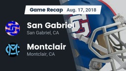 Recap: San Gabriel  vs. Montclair  2018