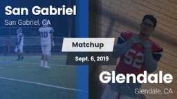 Matchup: San Gabriel High vs. Glendale  2019