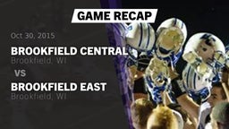 Recap: Brookfield Central  vs. Brookfield East  2015