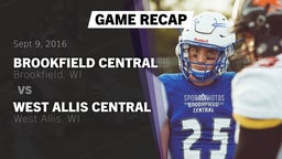 Recap: Brookfield Central  vs. West Allis Central  2016