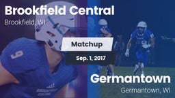 Matchup: Brookfield Central vs. Germantown  2017