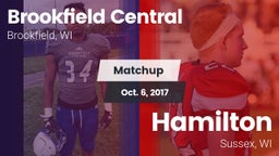 Matchup: Brookfield Central vs. Hamilton  2017