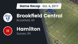 Recap: Brookfield Central  vs. Hamilton  2017