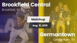 Matchup: Brookfield Central vs. Germantown  2018